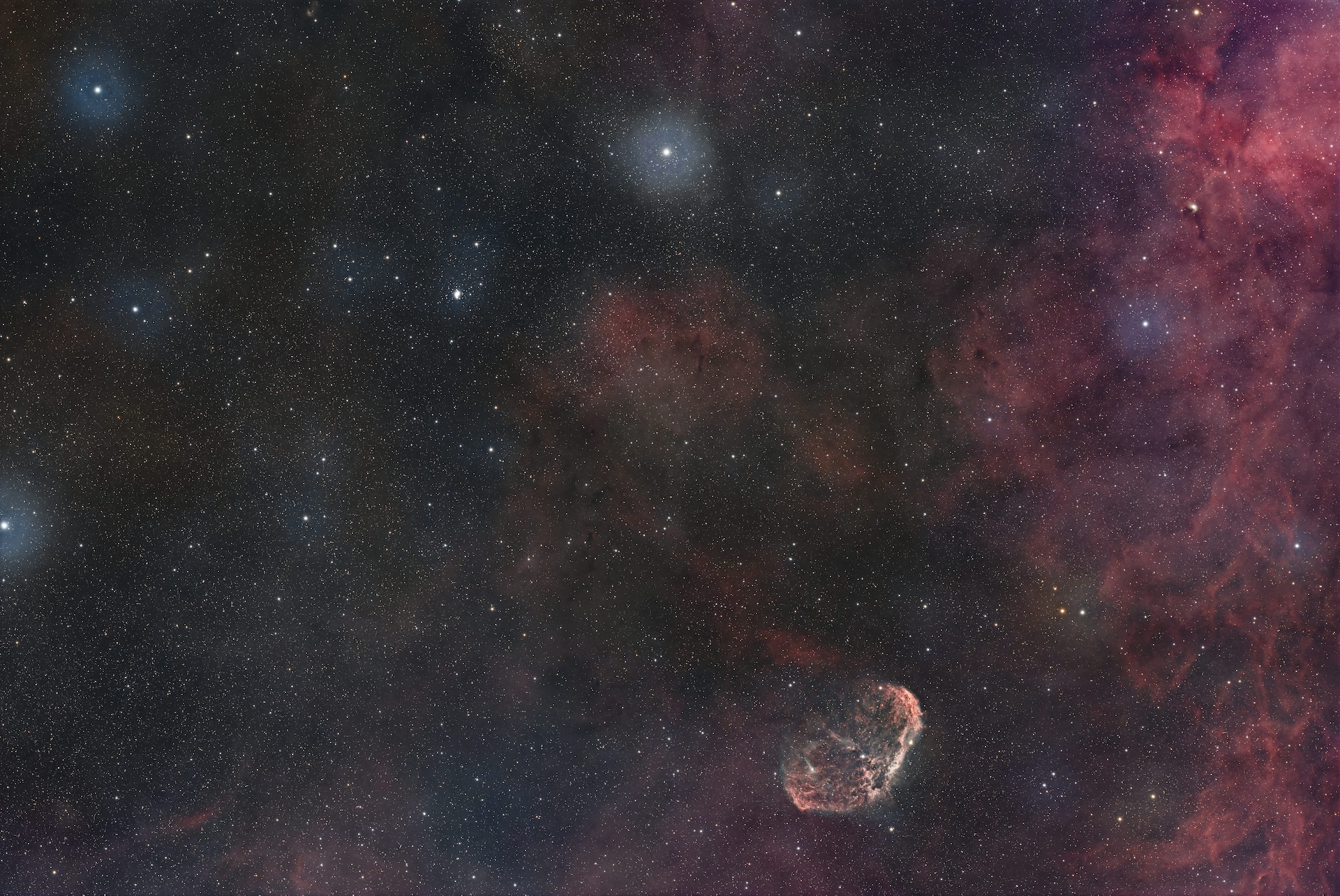 NGC 6888 - The Crescent Nebula